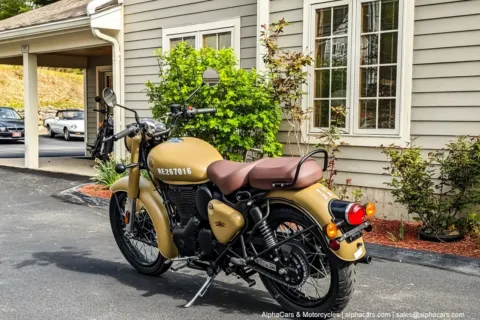 More photos of 2024 Royal Enfield Classic 350 Signals Desert Sand at Boxborough, MA