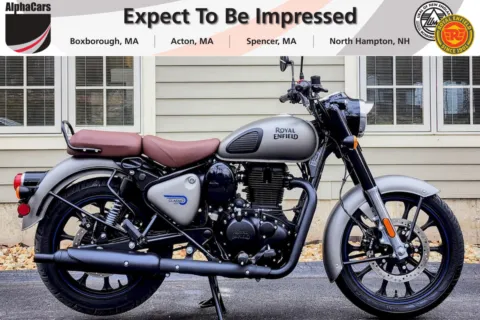Photos of 2024 Royal Enfield Classic 350 Dark Gunmetal Grey for sale in Boxborough, MA at Boxborough Showroom & Service Center
