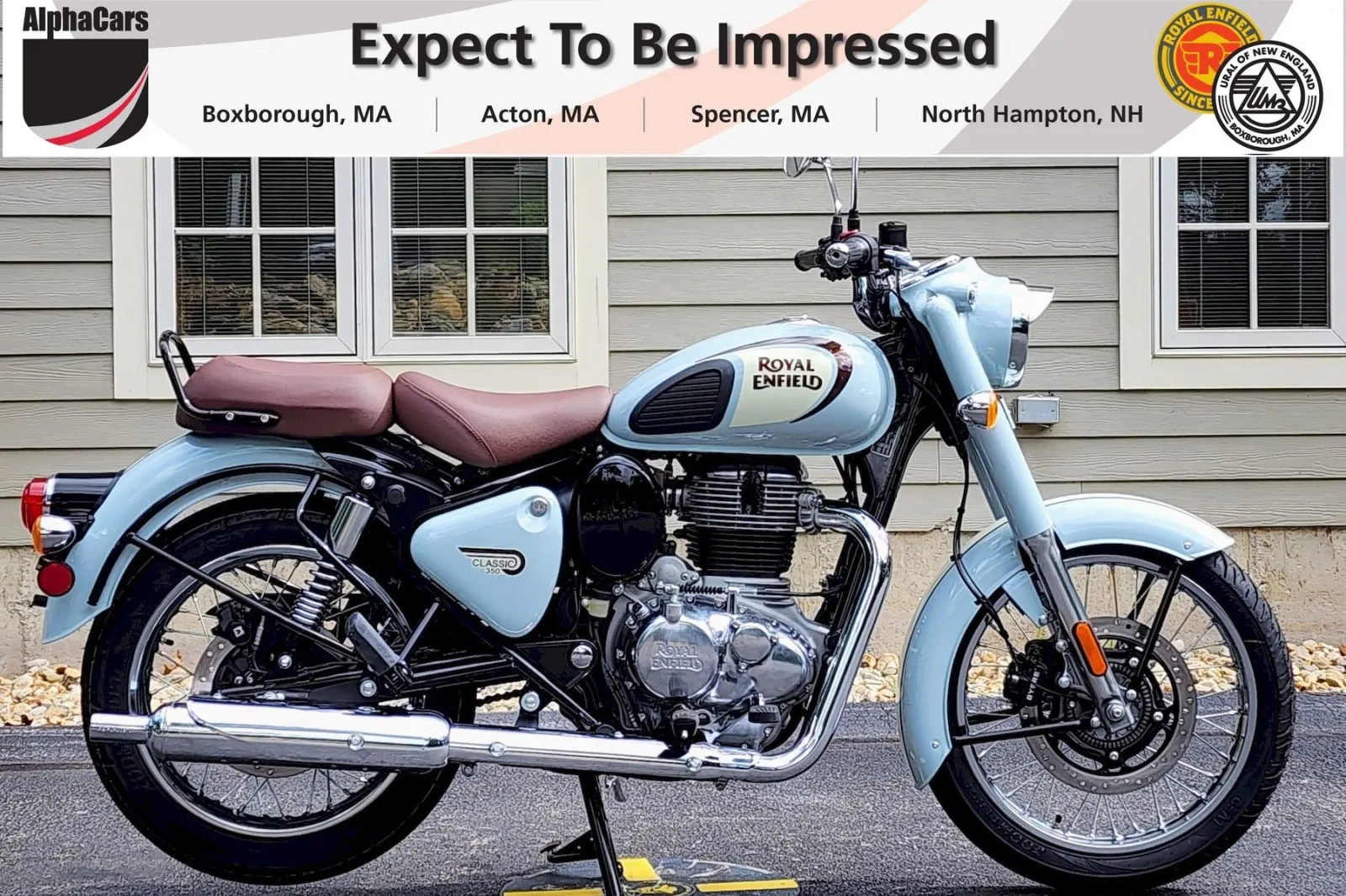 Gray 2024 Royal Enfield Classic 350 Halcyon Grey for sale in Boxborough, MA