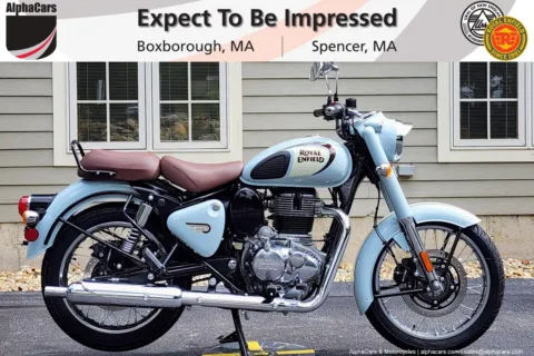 Gray 2024 Royal Enfield Classic 350 Halcyon Grey for sale in Boxborough, MA