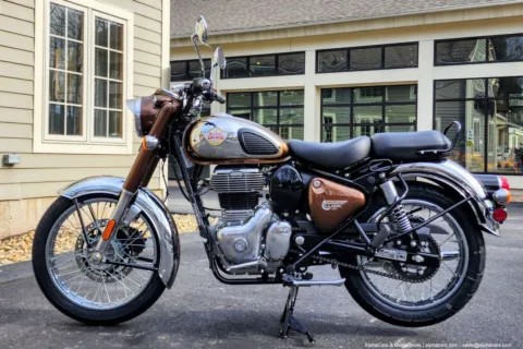 More photos of 2024 Royal Enfield Classic 350 Chrome Bronze at Boxborough, MA