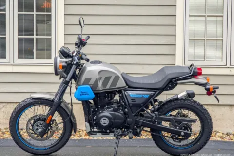 More photos of 2023 Royal Enfield Scram 411 Graphite Blue at Boxborough, MA