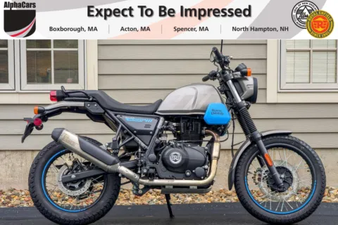 Gray 2023 Royal Enfield Scram 411 Graphite Blue for sale in Boxborough, MA