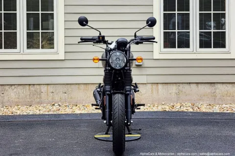 Another view of 2024 Royal Enfield Hunter 350 Dapper Ash for sale in Boxborough, MA at Boxborough