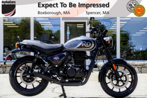 Gray 2024 Royal Enfield Hunter 350 Dapper Grey for sale in Boxborough, MA