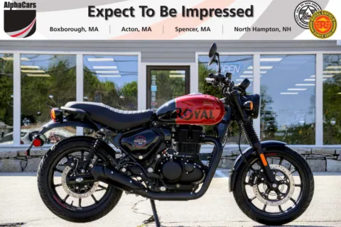 Photos of 2024 Royal Enfield Hunter 350 Rebel Red for sale in Boxborough, MA at Boxborough Showroom & Service Center