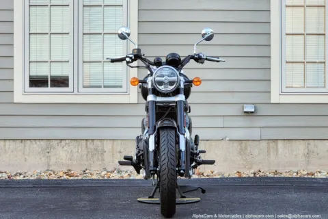 Another view of 2024 Royal Enfield Super Meteor 650 Astral Black for sale in Boxborough, MA at Boxborough Showroom & Service Center