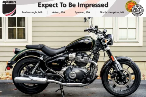 Green 2024 Royal Enfield Super Meteor 650 Interstellar Green for sale in Boxborough, MA