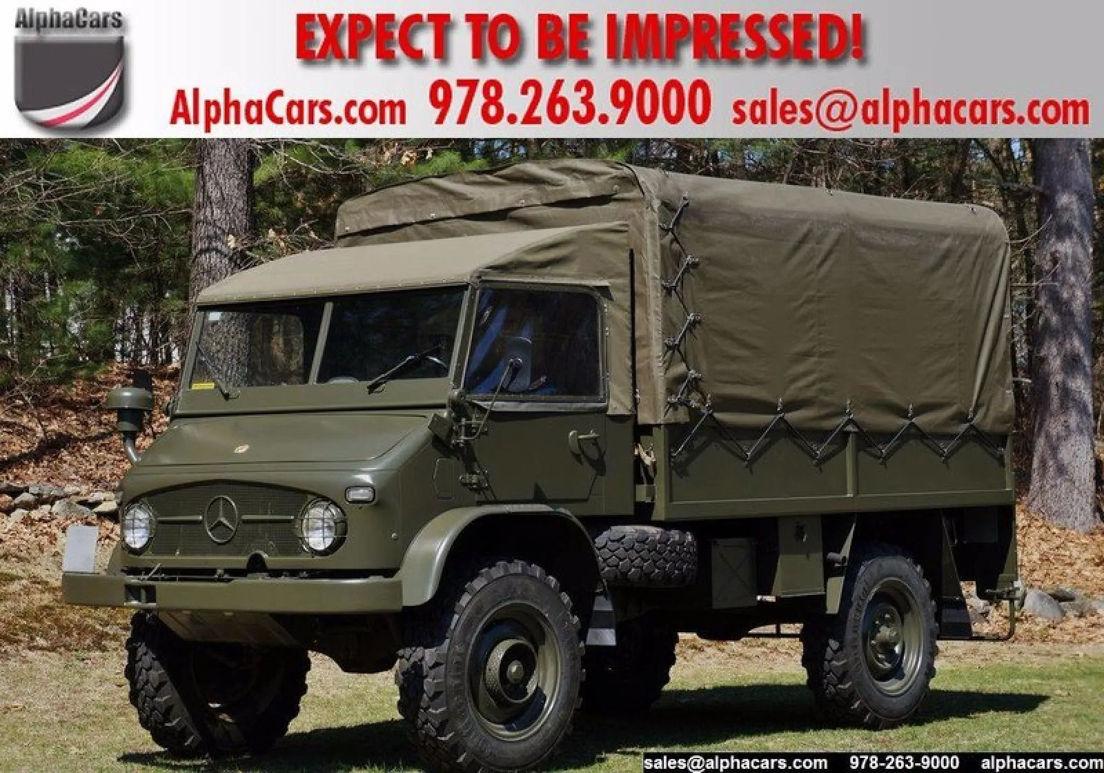 1969 Mercedes-Benz Unimog 404 Swiss Army Troop Carrier for sale in Boxborough, MA