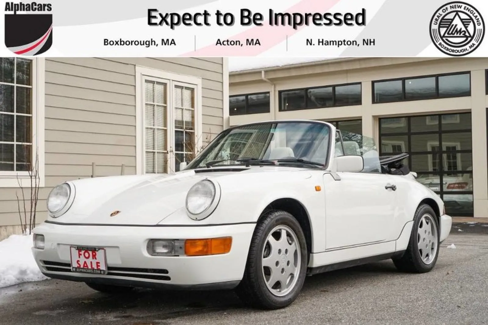 1990 Porsche 911 Carrera 2 Cabriolet for sale in Boxborough, MA