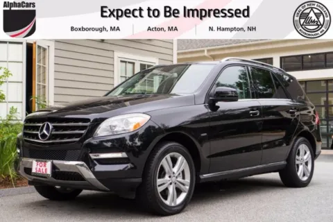 Black 2012 Mercedes-Benz M-Class ML350 4MATIC for sale in Boxborough, MA