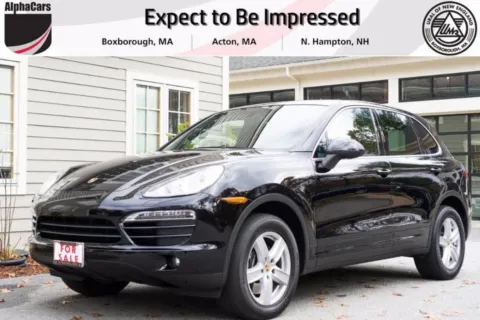 Black 2014 Porsche Cayenne for sale in Boxborough, MA