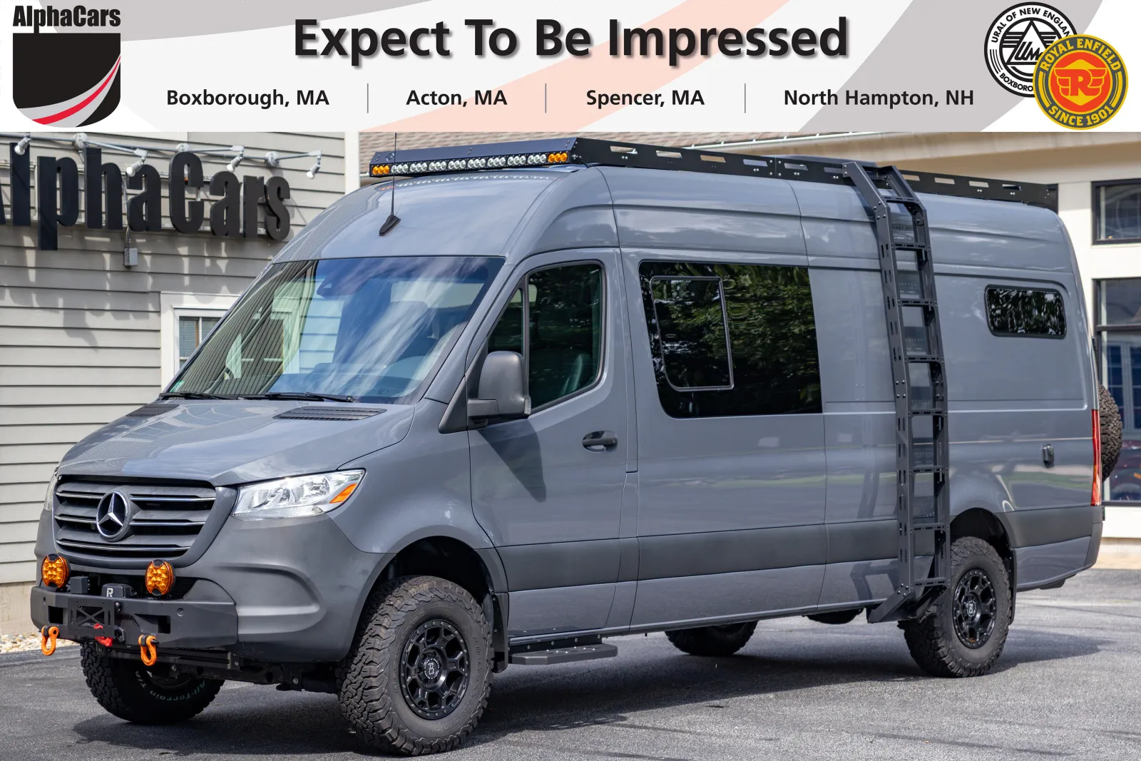 2021 Mercedes-Benz Sprinter 2500 High Roof 170 4x4 Overland Camper V6 Turbo-Diesel for sale in Acton, MA