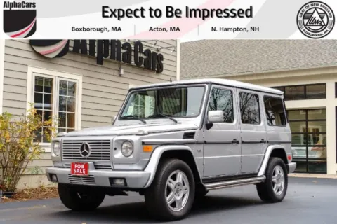 White 2005 Mercedes-Benz G-Class G500 for sale in Boxborough, MA