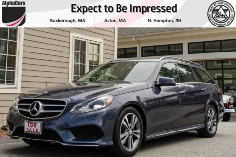 Blue 2014 Mercedes-Benz E-Class Wagon E350 4MATIC Wagon for sale in Boxborough, MA