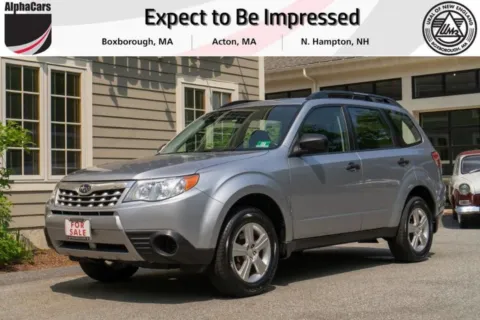 Black 2013 Subaru Forester 2.5X for sale in Boxborough, MA