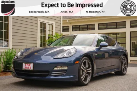 Blue 2010 Porsche Panamera 4S for sale in Boxborough, MA