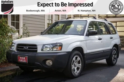 White 2004 Subaru Forester 2.5 X for sale in Boxborough, MA