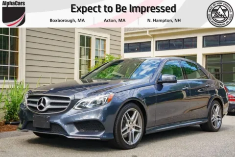 Yellow 2016 Mercedes-Benz E-Class E350 Sport 4MATIC Sedan for sale in Boxborough, MA