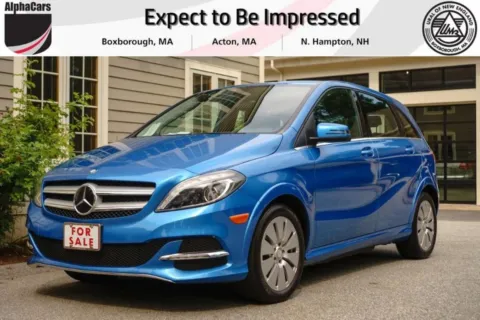 White 2014 Mercedes-Benz B-Class Electric for sale in Boxborough, MA