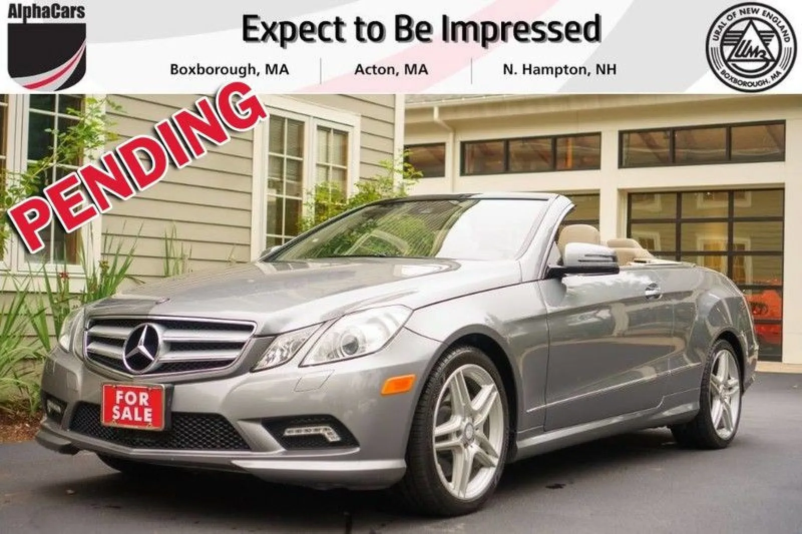 2011 Mercedes-Benz E-Class E550 Cabriolet for sale in Boxborough, MA