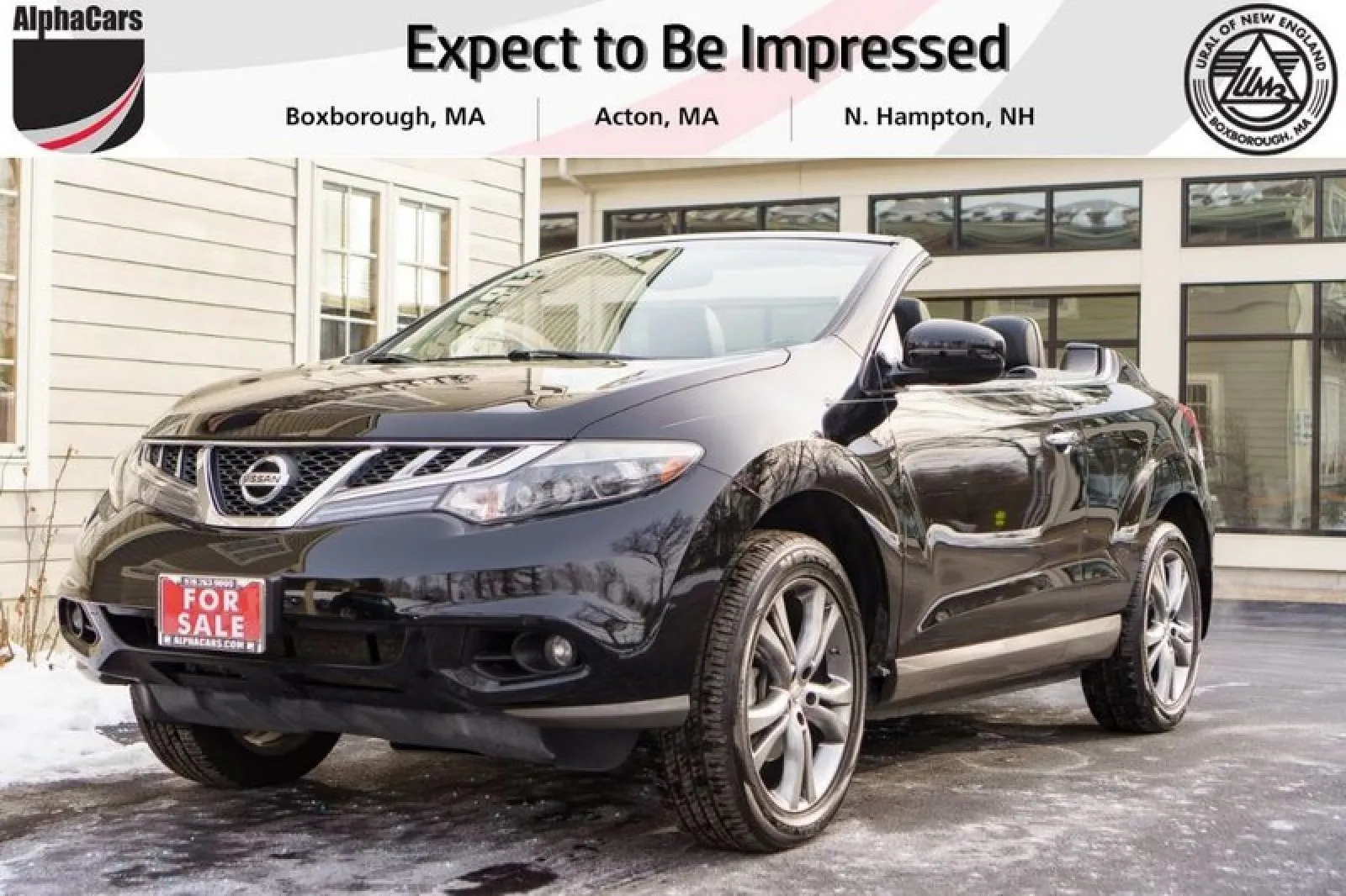 2011 NISSAN MURANO CrossCabriolet AWD for sale in Boxborough, MA