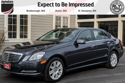 Gray 2013 Mercedes-Benz E-Class E350 4MATIC Sedan for sale in Boxborough, MA