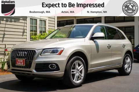 Gray 2016 AUDI Q5 2.0T 2.0T Premium Plus quattro for sale in Boxborough, MA