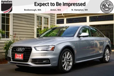 Black 2016 Audi A4 2.0T Premium Plus quattro Sedan AWD 8A for sale in Boxborough, MA