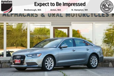 Black 2014 Audi A6 3.0 TDI Premium Plus quattro Tiptronic for sale in Boxborough, MA