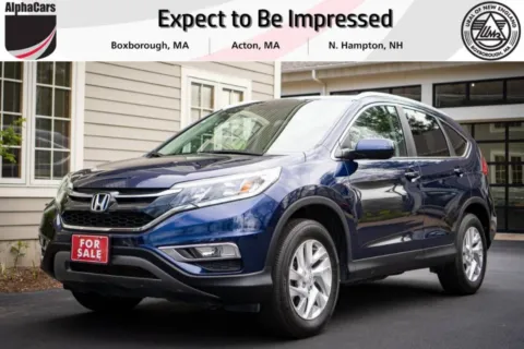 Blue 2015 Honda CR-V EX-L 4WD for sale in Boxborough, MA