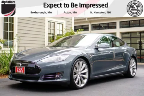 Gray 2013 Tesla Model S Performance for sale in Boxborough, MA