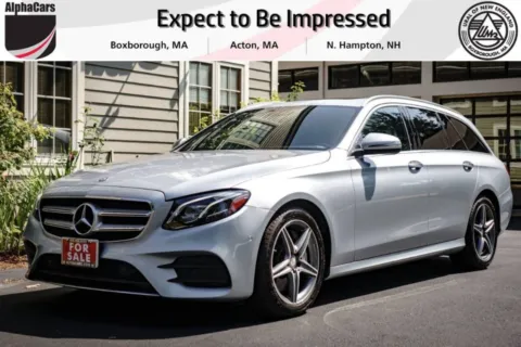 Yellow 2017 Mercedes-Benz E-Class Wagon E 400 Sport 4MATIC for sale in Boxborough, MA
