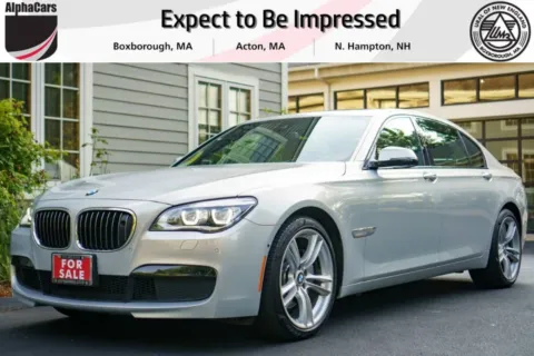 Gray 2015 BMW 7-Series 740iLD xDrive for sale in Boxborough, MA