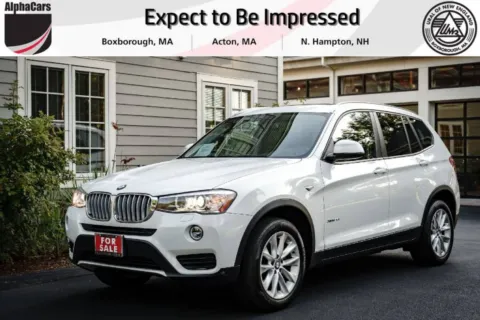 White 2016 BMW X3 xDrive28i for sale in Boxborough, MA