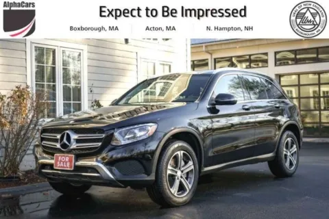 Black 2016 Mercedes-Benz GLC-Class GLC300 4MATIC for sale in Boxborough, MA