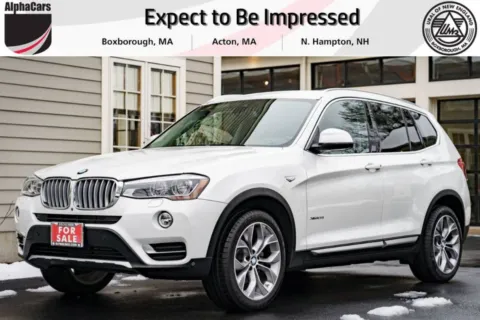 White 2017 BMW X3 xDrive28i for sale in Boxborough, MA