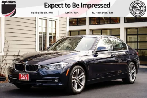 White 2017 BMW 3-Series 330i xDrive SULEV Sedan for sale in Boxborough, MA
