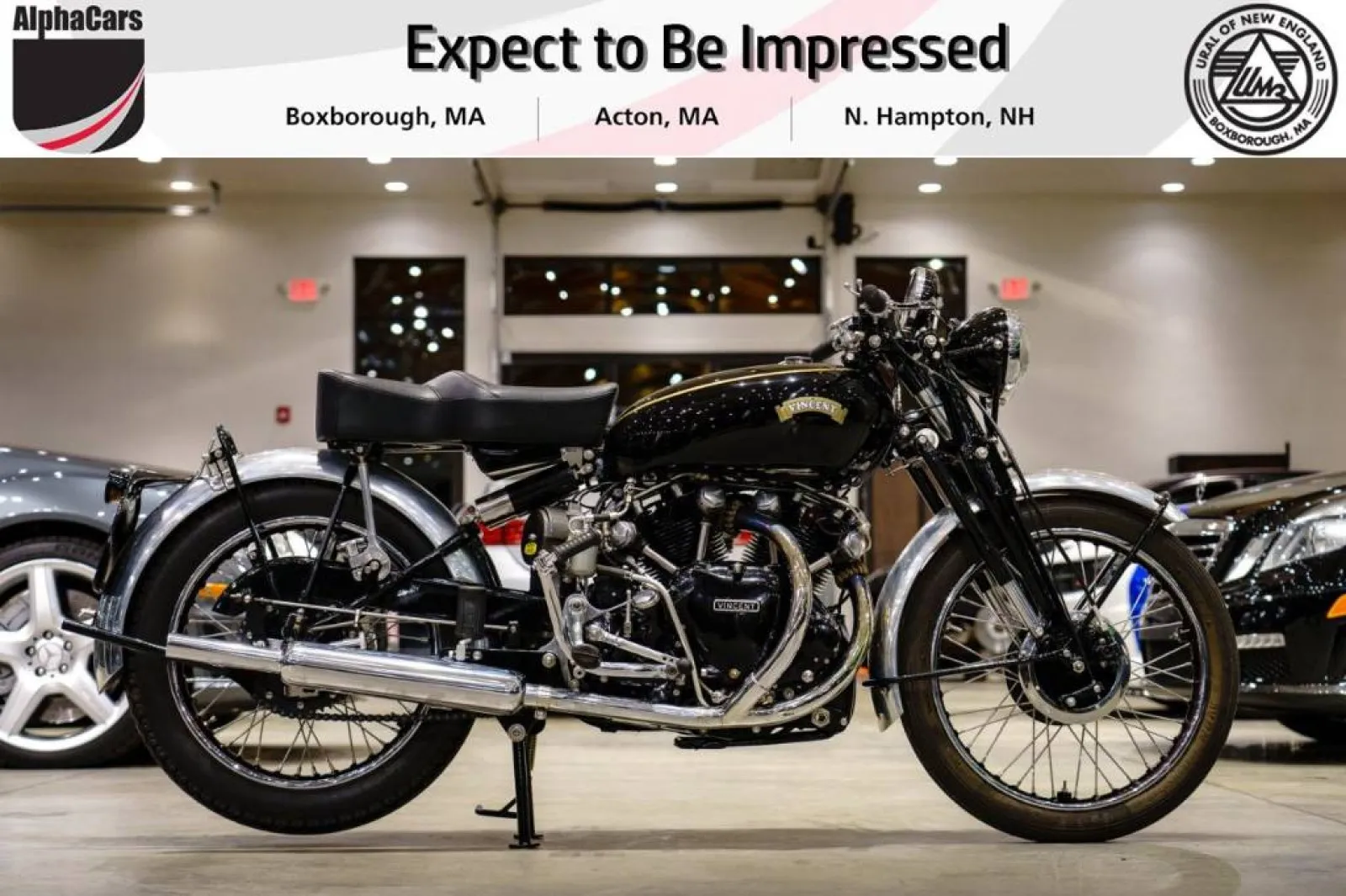 1952 Vincent Black Shadow C Series for sale in Boxborough, MA