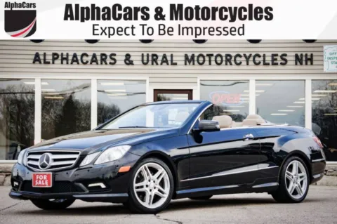 Black 2011 Mercedes-Benz E-Class E550 Cabriolet for sale in Boxborough, MA