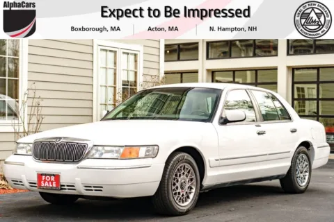 White 2001 Mercury Grand Marquis GS for sale in Boxborough, MA