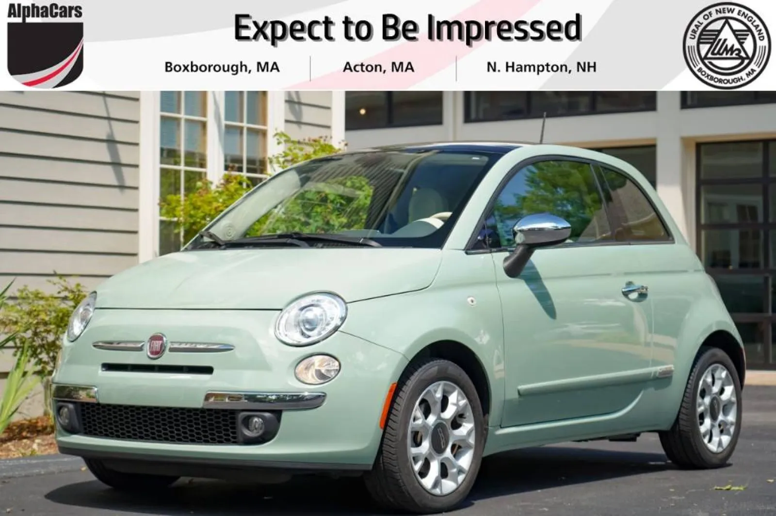 2017 Fiat 500 Lounge Hatchback for sale in Boxborough, MA
