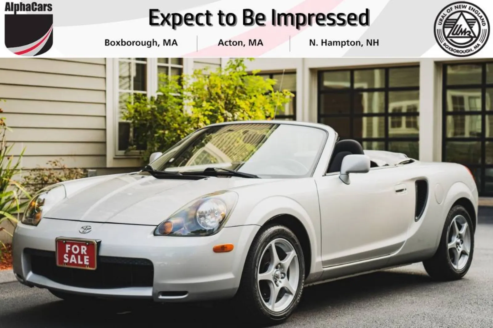 2001 Toyota MR2 Spyder for sale in Boxborough, MA