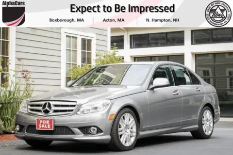 Silver 2009 Mercedes-Benz C-Class C300 4MATIC Sport Sedan for sale in Boxborough, MA