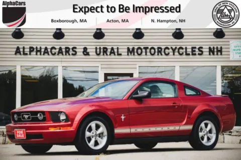 Red 2007 Ford Mustang V6 Deluxe Coupe for sale in Boxborough, MA