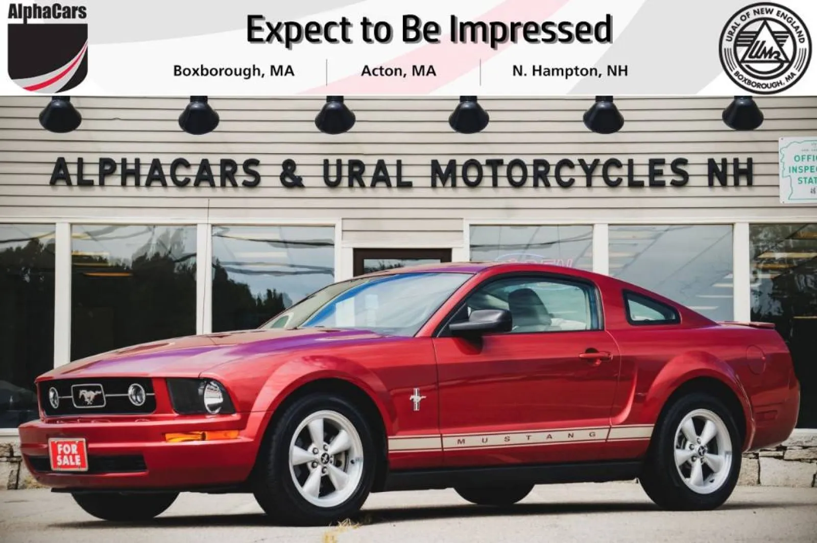 2007 Ford Mustang V6 Deluxe Coupe for sale in Boxborough, MA