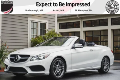 White 2016 Mercedes-Benz E-Class E400 Cabriolet for sale in Boxborough, MA