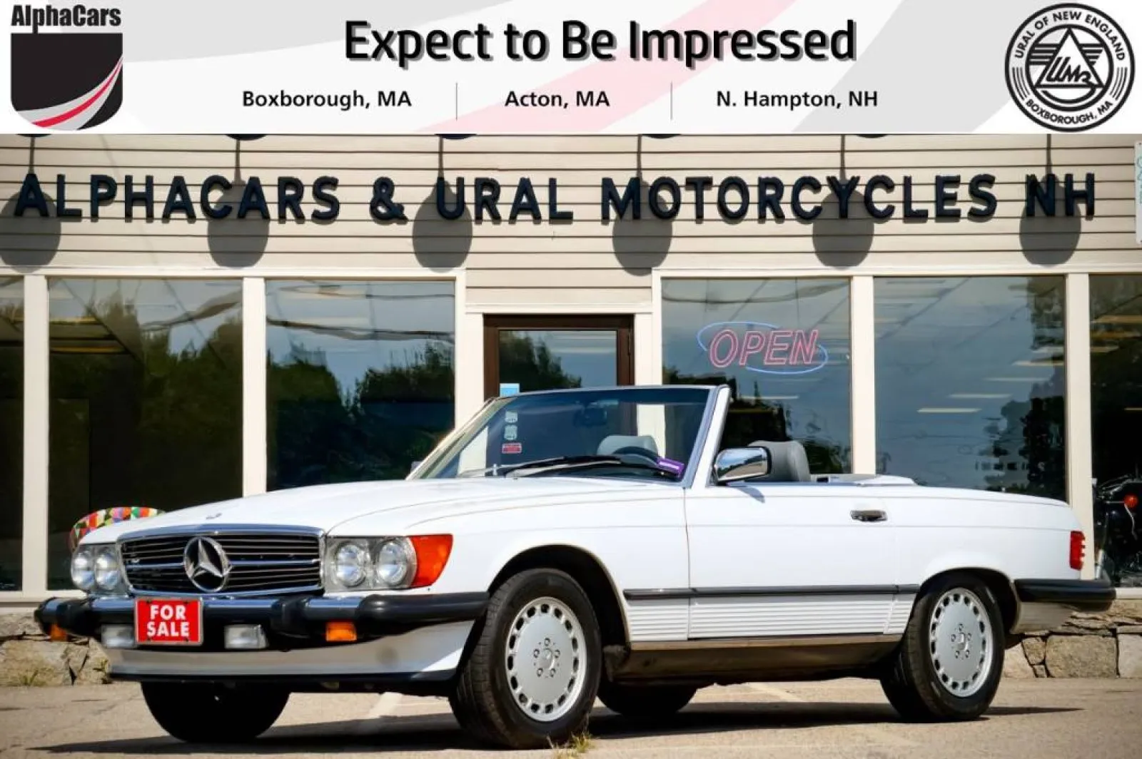 1988 Mercedes-Benz 560 SL coupe for sale in Boxborough, MA