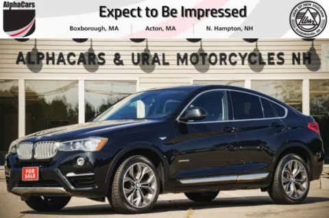 Black 2016 BMW X4 xDrive35i for sale in Boxborough, MA
