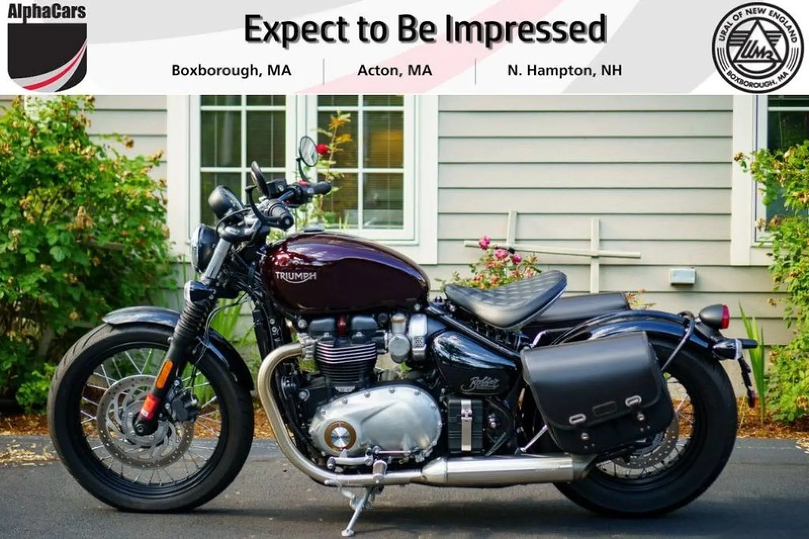 2017 Triumph Bonneville Bobber for sale in Boxborough, MA